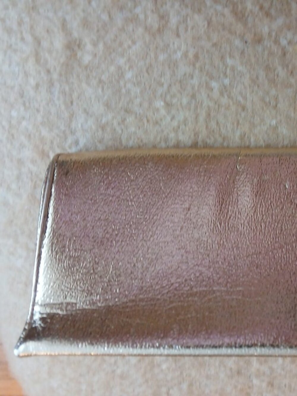 Vintage By Jerome Montreal Metallic Silver Evening Clutch – Made in Canada
